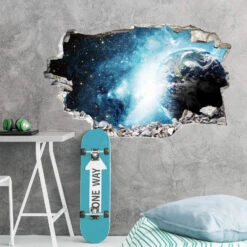 3d Wall Sticker In A Galaxy Far Away